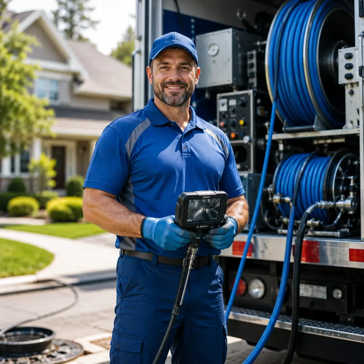Local outdoor drain cleaning specialists in Glenfield, NY
